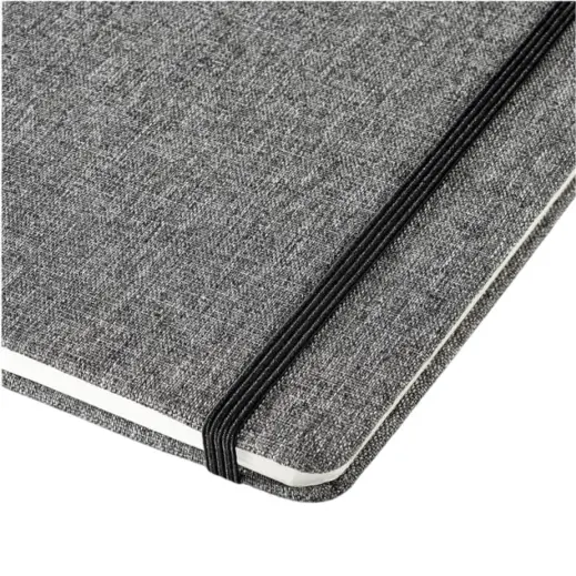 Altitude Hemingway A5 Hard Cover Notebook Grey Close Up